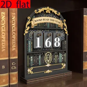 DIY Book Reading Tracker Journal, Perfect for Reading Goals Challenge, Ideal Gift for Teachers, Writers, Literature Lovers, Home Library Decor, Shelf Accessory