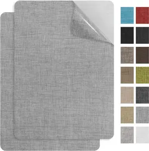 2 count 8 * 11Inch Couch Patches Repair Fabric, Self-Adhesive Couch Repair Patch with  Glue, Repair Patch for Sofa, Tote Bags,  Seats, Furniture,Etc(Grey)