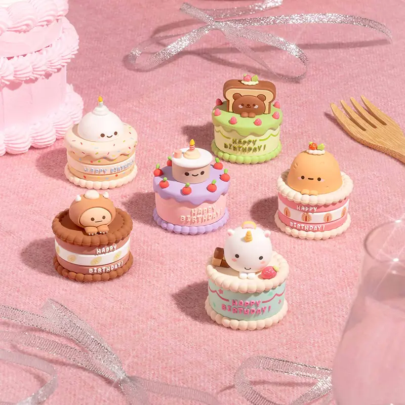 Smoko Friends Birthday Cake Figure Blind Box