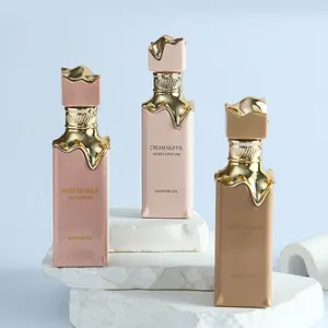 Women's Cream Pancake Scented Phantom Gold Perfume, Long-Lasting Gourmand Vanilla Fragrance for Women & Men, Perfect Gift for Friends, Ideal for Daily Use