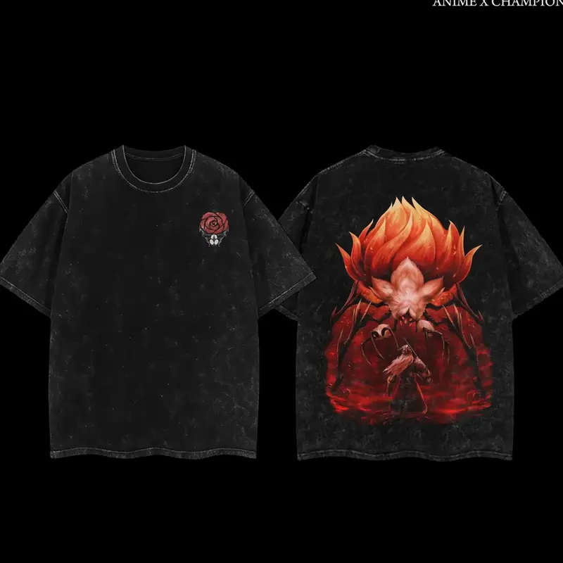 Monster Hunter Wilds Lala Barina Vintage Washed Oversized Tee & Hoodie | Retro Game Graphic Apparel | Faded Streetwear For Monster Hunter Fans | Soft Cotton Washed Outfit Essential 6