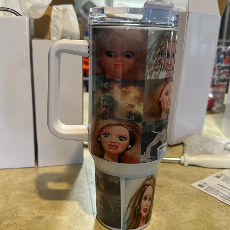 40oz doll funny tumbler