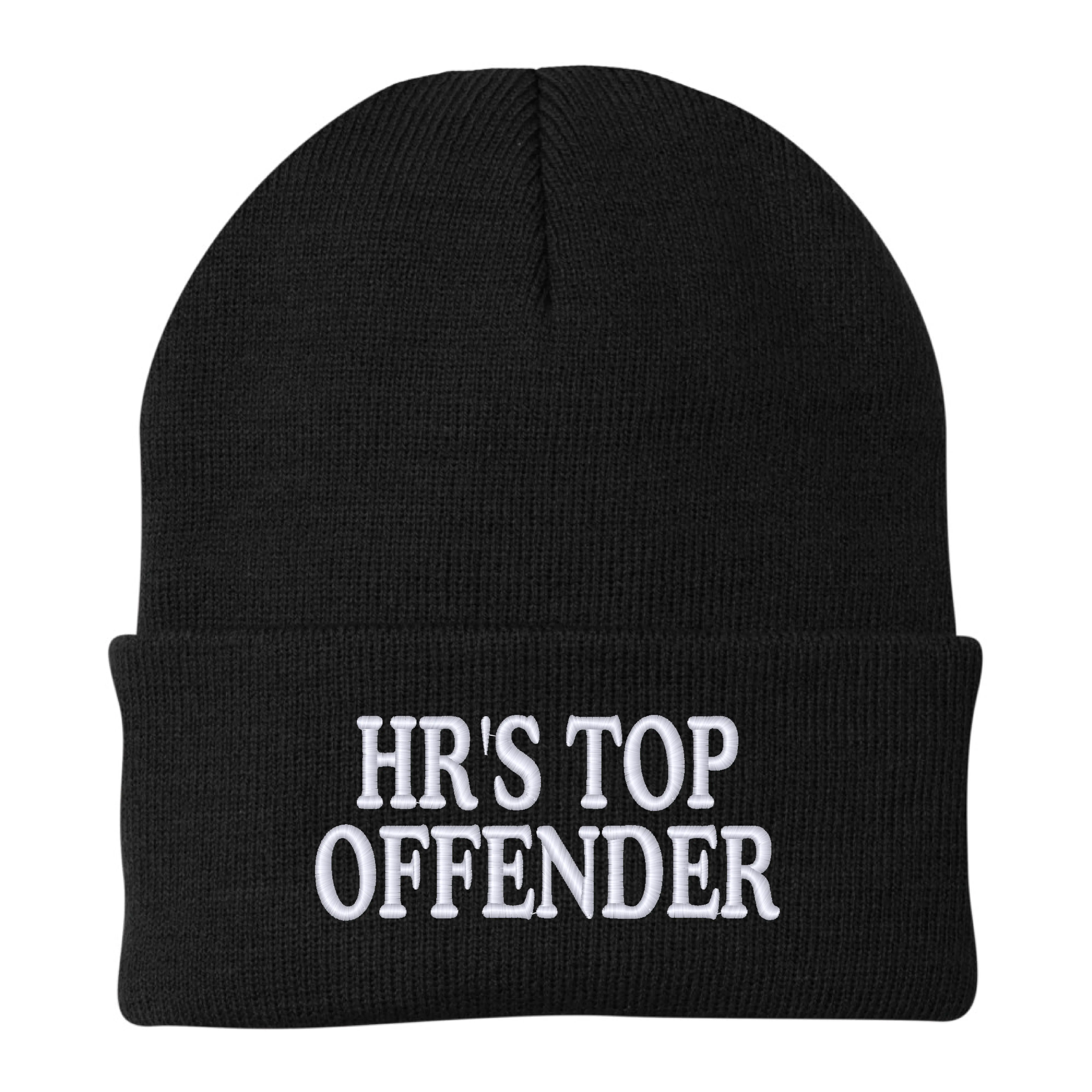 HR's Top Offender Beanie casual warm
