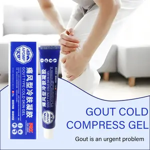 Gout Pain Relief Gel Body massage oil - Soothes Severe Joint & Foot Pain FAST! Doctor-Recommended Cold Compress Formula for Instant Arthritis & Swelling Relief. Home Essential!