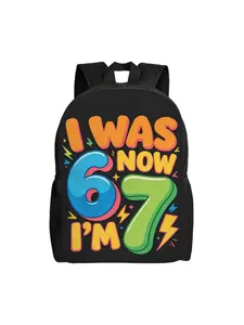 Design 67: A Versatile And Straightforward Travel Backpack, Suitable for High School Students, Unisex, And Designed for Comfort