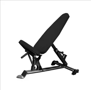 Flat to Incline Bench - Elite Series - 11 Gauge Steel Seat and Back Adjustable