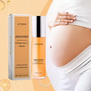 Jaysuing Stretch Mark Firming Cream Gentle Skin Care After Delivery Firming Belly Skin Body Care Cream Healthcare Lemon