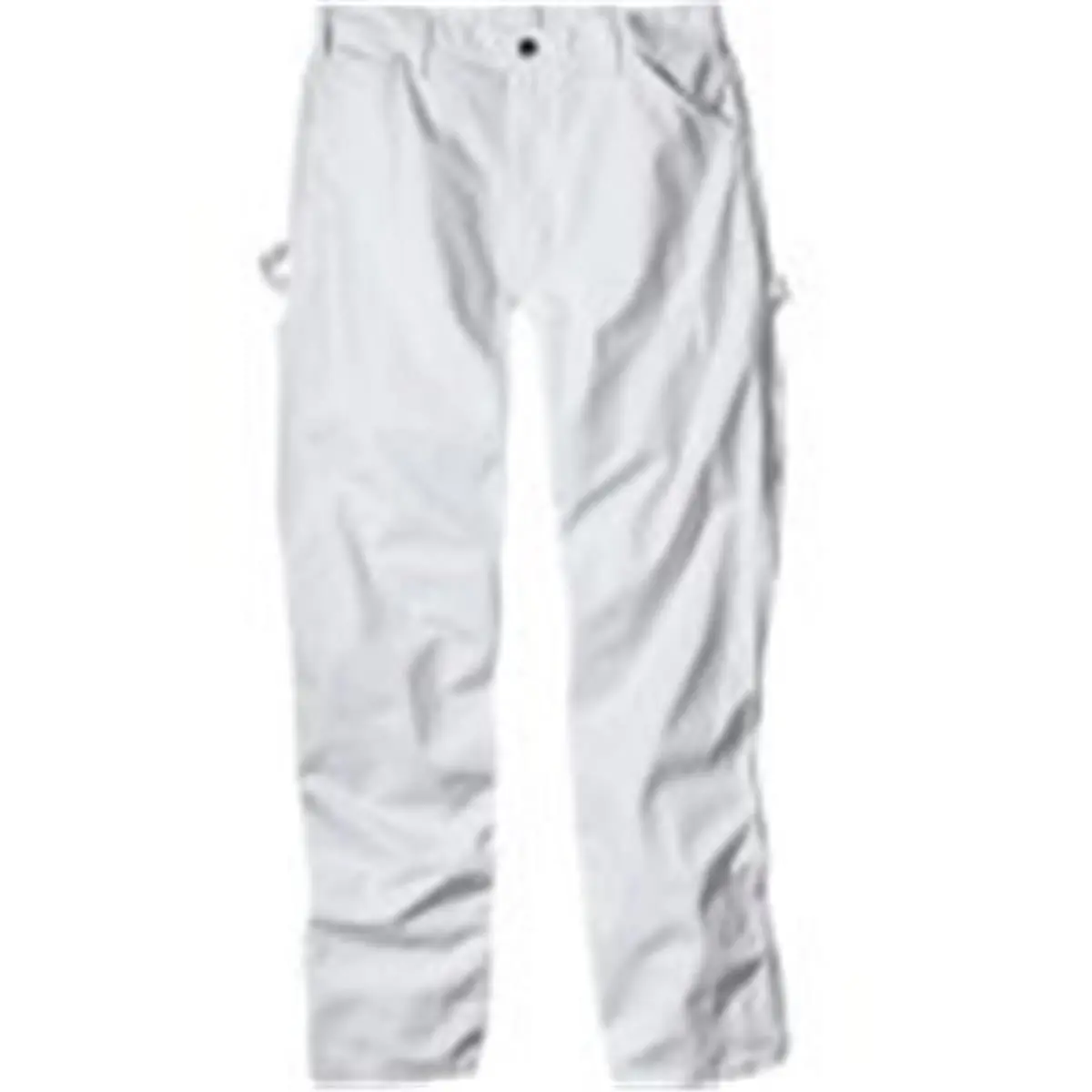 Dickies 1953WH Men's White Cotton Drill Trouser - 10-Pocket Carpenter Pants, Size 40-32, Menswear Bottoms, Carpenter Men's Pants