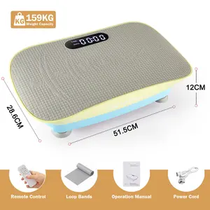 GetMod Smart Vibration Plate Pro Exercise Machine,Full Body Workout at home, vibrational platform for Wellness and Fitness, Bluetooth speaker#3