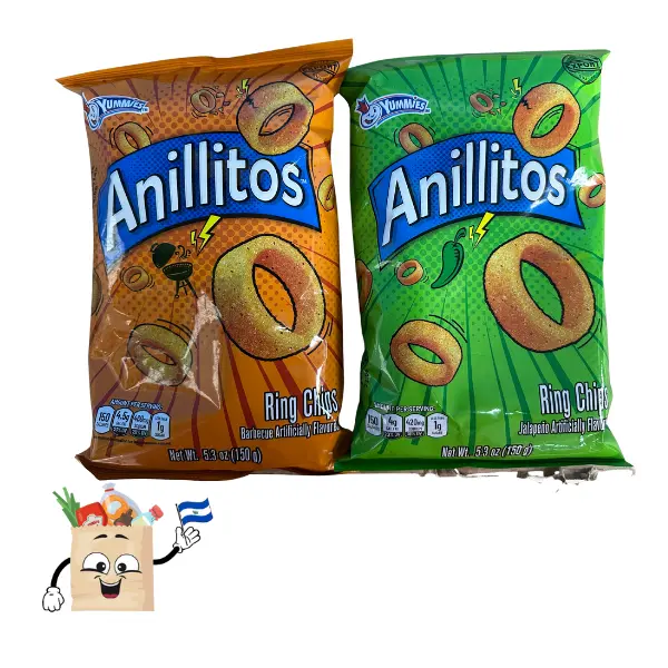 3 PACK Yummies Anillitos Ring Chips - 5.3 oz Bag 3 PACK Yummies Anillitos Ring Chips - 5.3 oz Bag