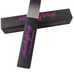 Fat & Juicy 4D Mascara - Waterproof Vegan Formula with Adjustable Curl Wand - Makeup Volumizing Lash Cosmetic bottom