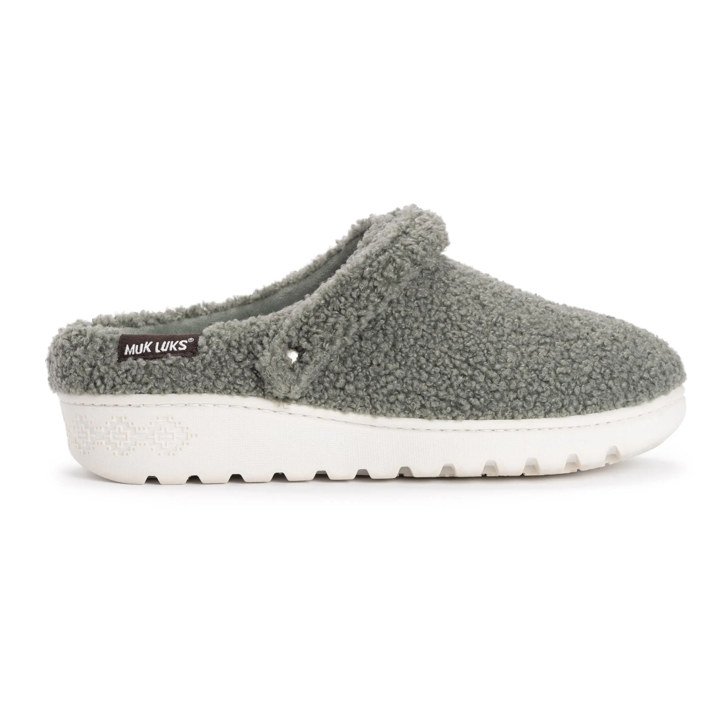 Muk Luks Women's Gianna Classic Clog Slipper - Comfiest, Anti-Skid, Fuzzy, Luxurious Footbed Clogs, Easy Slip-On, Comfortable Walking Footwear, Comfiest Women's Clogs, Anti-Skid Women's Clogs