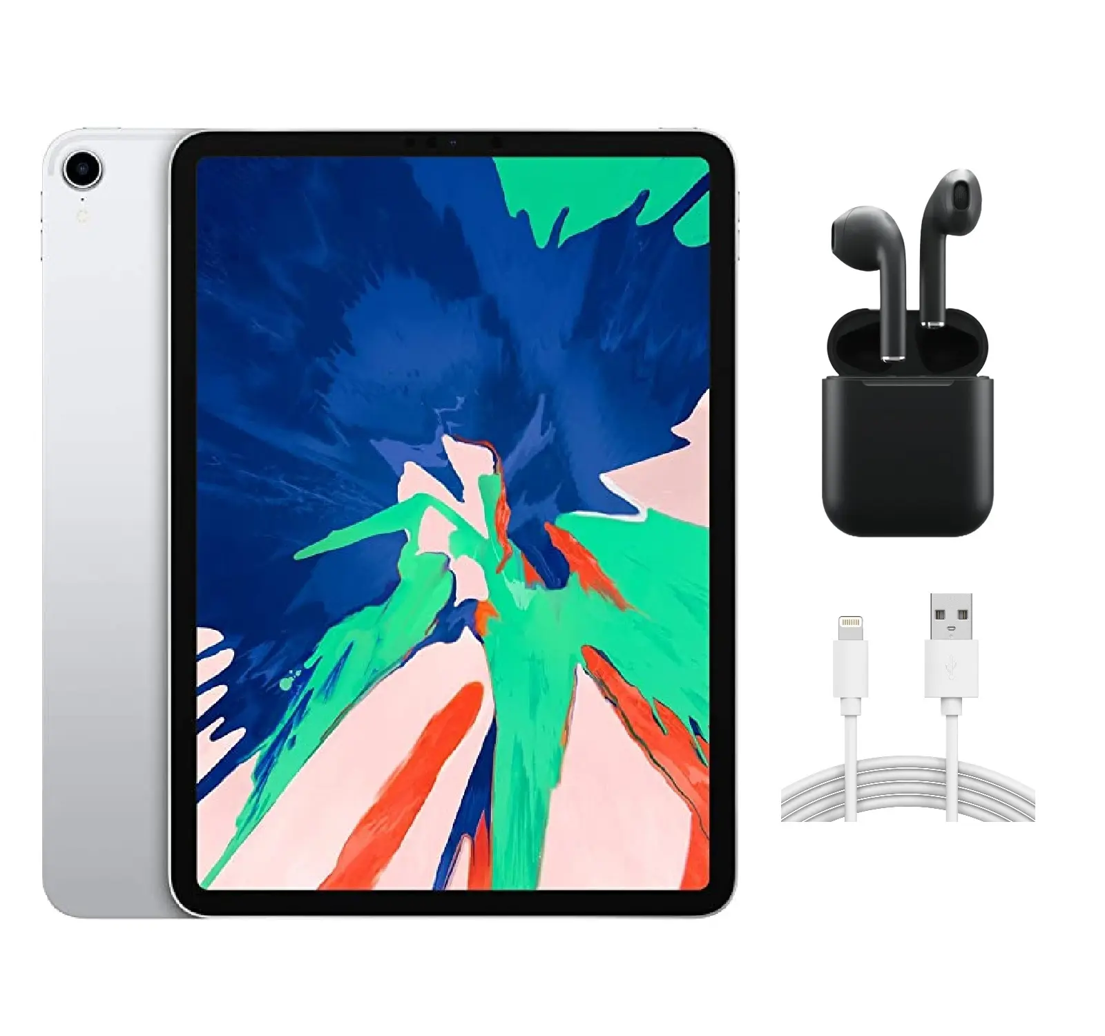 Refurbished Apple iPad Pro 11" (2018) (WiFi) A1980 Acceptable Condition with Wireless Earbuds & 1 Year Warranty