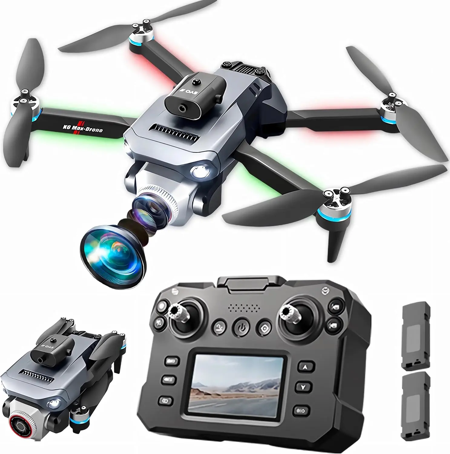 Drone With Screen On Controller