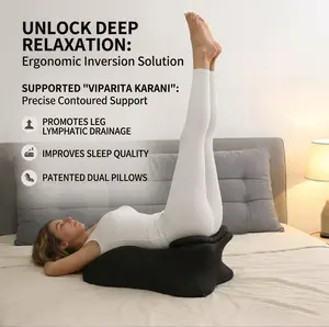Memory Foam Pillow, Ergonomic Design Versatile Used,for Neck, Back and Leg Support, Suitable for Face Down Reading pillow, Soft and Comfortable Fabric, Multi Purpose, Removable, SleepingPillow Home, Sofa，Living Room, Bed Gif