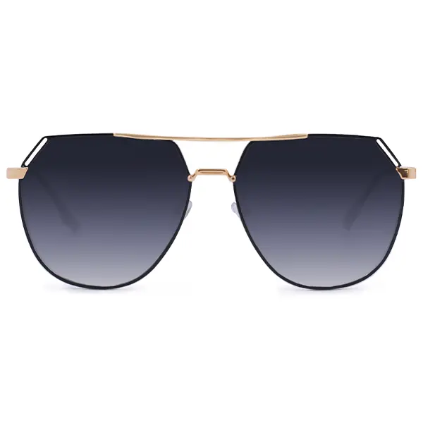Farrah - Midnight - Tangle Free Aviator Sunglasses - Certified Shatter-Resistant Lenses - UV400 - For Women & Men