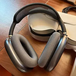 For Original Airpods max magnetic earcups，Over-Ear Wireless Headphones with ANC Noise Reduction and Mic for Gaming Hi-Fi Audio