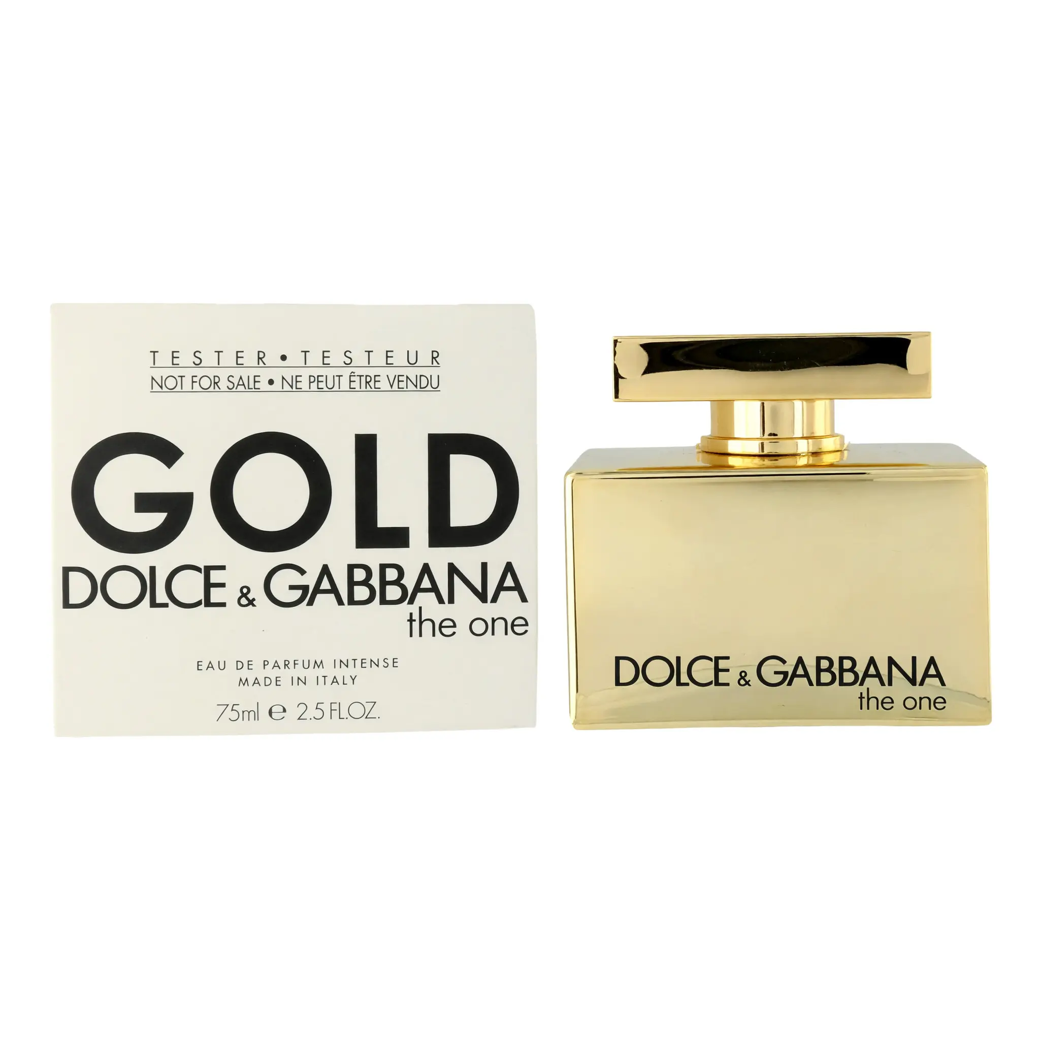 The One Gold by Dolce & Gabanna, 2.5 oz EDP Intense Spray TESTER