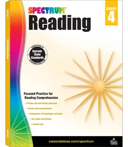 Spectrum Reading Workbook, Grade 4: Volume 23 -- Spectrum - Paperback