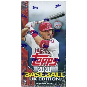 2020 Topps UK Edition Baseball Hobby Box (Wrapping Tear)