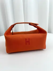 Pre-owned HERMÈS canvas Luggage Top Handle Bags