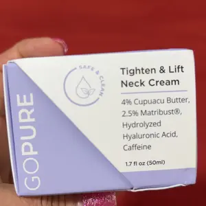 Product Review of GOPURE Neck Cream Tighten & Lift Firming Cream for Crepey Skin from F**🇻