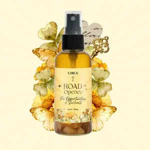 CIRCE Road Opener Mist 2 oz New Beginnings & Opportunity Spray Orange Peel & Road Opener Herb for Refreshing Environment Body Unisex Fragrance Body Mist Perfume
