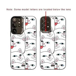 Adorable R-Ripndip'S Cat Phone Case Compatible with for samsung for galaxy S25 S24 S23 S22 S21 S20 FE Ultra Plus 4G 5G, Featuring a Matte Anti-Drop Back Cover.