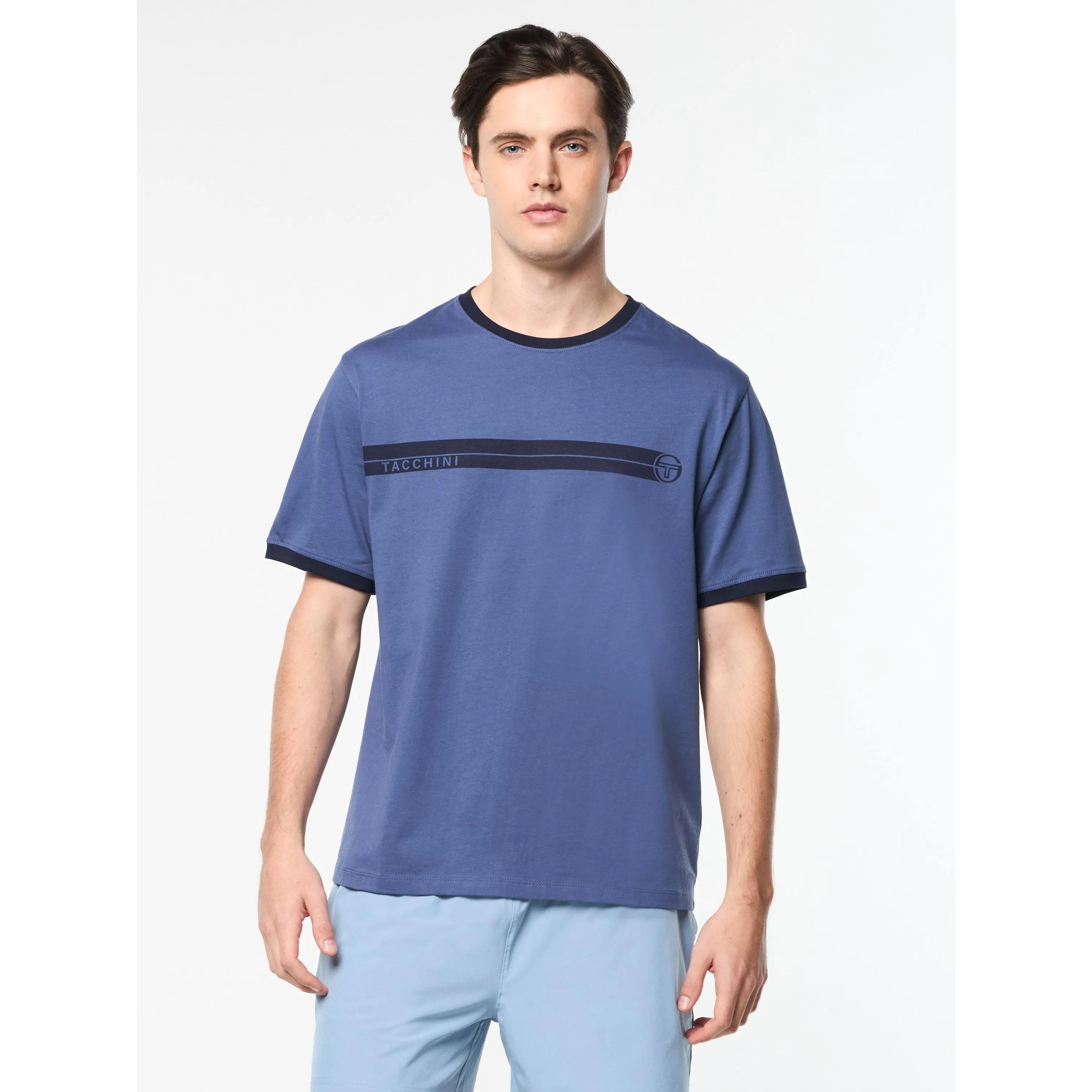 Leo T-Shirt- Blue Indigo Leo T-Shirt- Blue Indigo