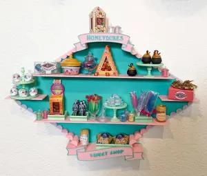 Honeydukes miniverse display shelf for miniverse honeydukes series Organiser Racks