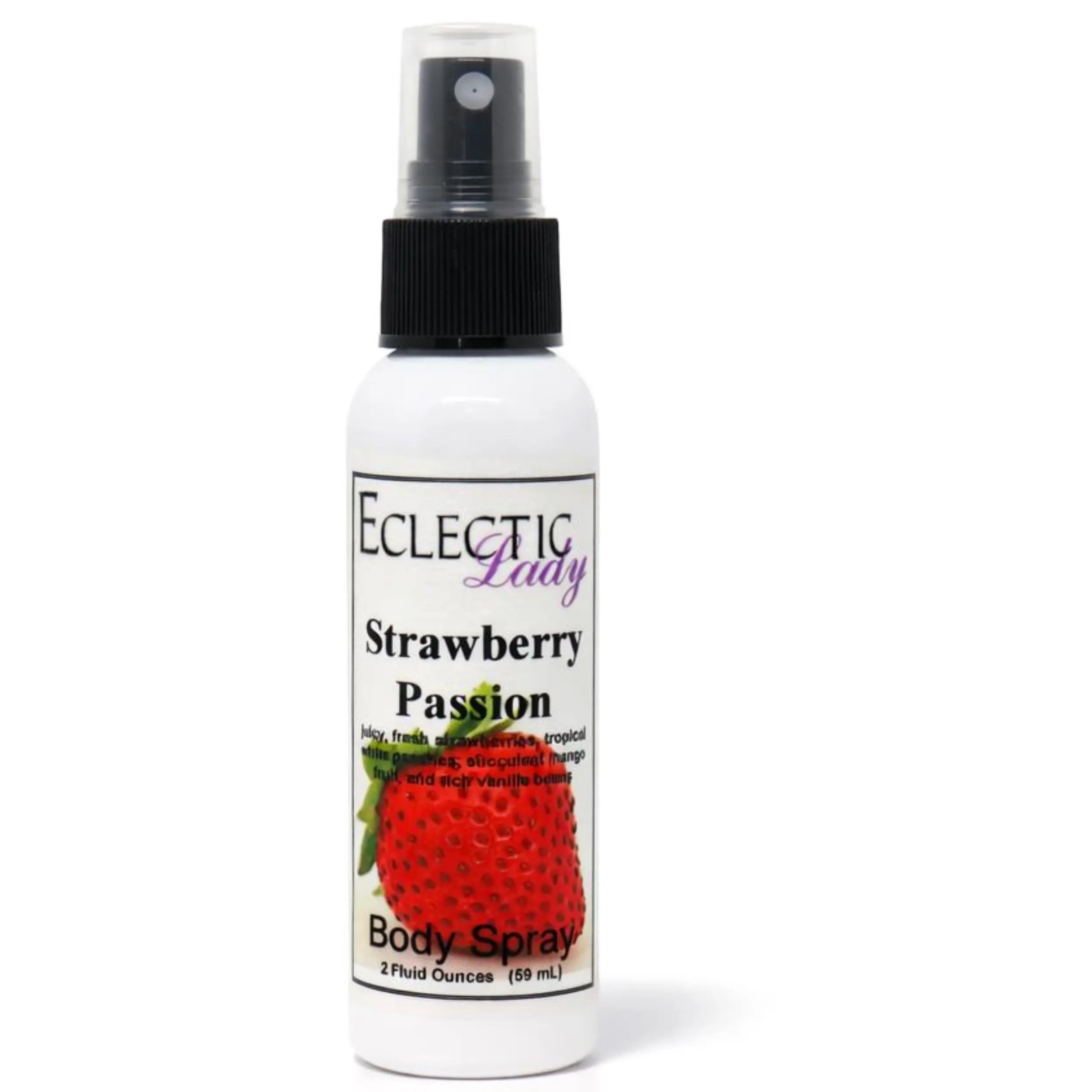 Strawberry Passion Body Spray, Hydrating Body Mist for Daily Use