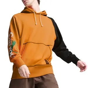 PUMA Mens X Carrots Graphic Hoodie Casual Outerwear Casual - Orange