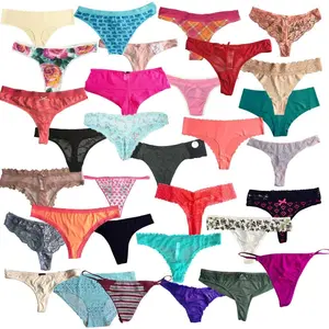 Underwear for Women 24 Pack Variety of G-String T-Back Thong Panties Tanga
