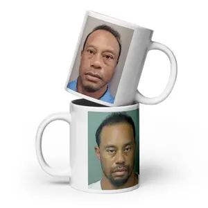 [Sale off up to 65%] Tiger Wood Mug Shot Mug, Coffee Mug