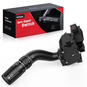 Nilight Multifunction Combination Turn Signal & Windshield Wiper Lever Switch, Auto Replacement Part with Car, Vehicle, Auto Parts Accessories, Compatible with 2006-2010 Ford Explorer & Mercury Mountaineer, Father's Day Gift, Car Accessories