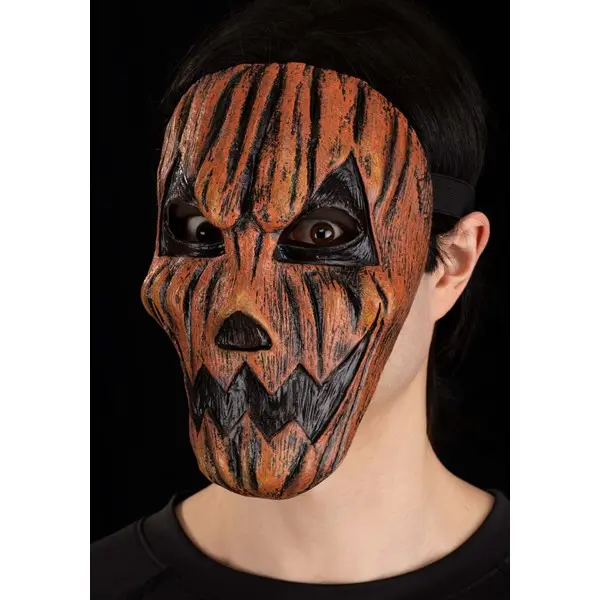 Adult Jack O Lantern Pumpkin Mask, Eye, Strap