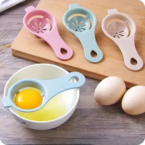 4-Piece Egg Yolk Separator Set, Plastic Egg Filter for Kitchen Cooking & Back-To-School Essentials, Essential Kitchenware, Kitchen Accessories, Kitchen Gadgets, Utensils