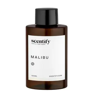 Scentify Malibu Aroma Oil Refill Scent for Oil Diffusers - Lemon, White Tea, Thyme, Cedar, Musk Scents - Luxurious Relaxing Aromatherapy Diffuser Fragrance