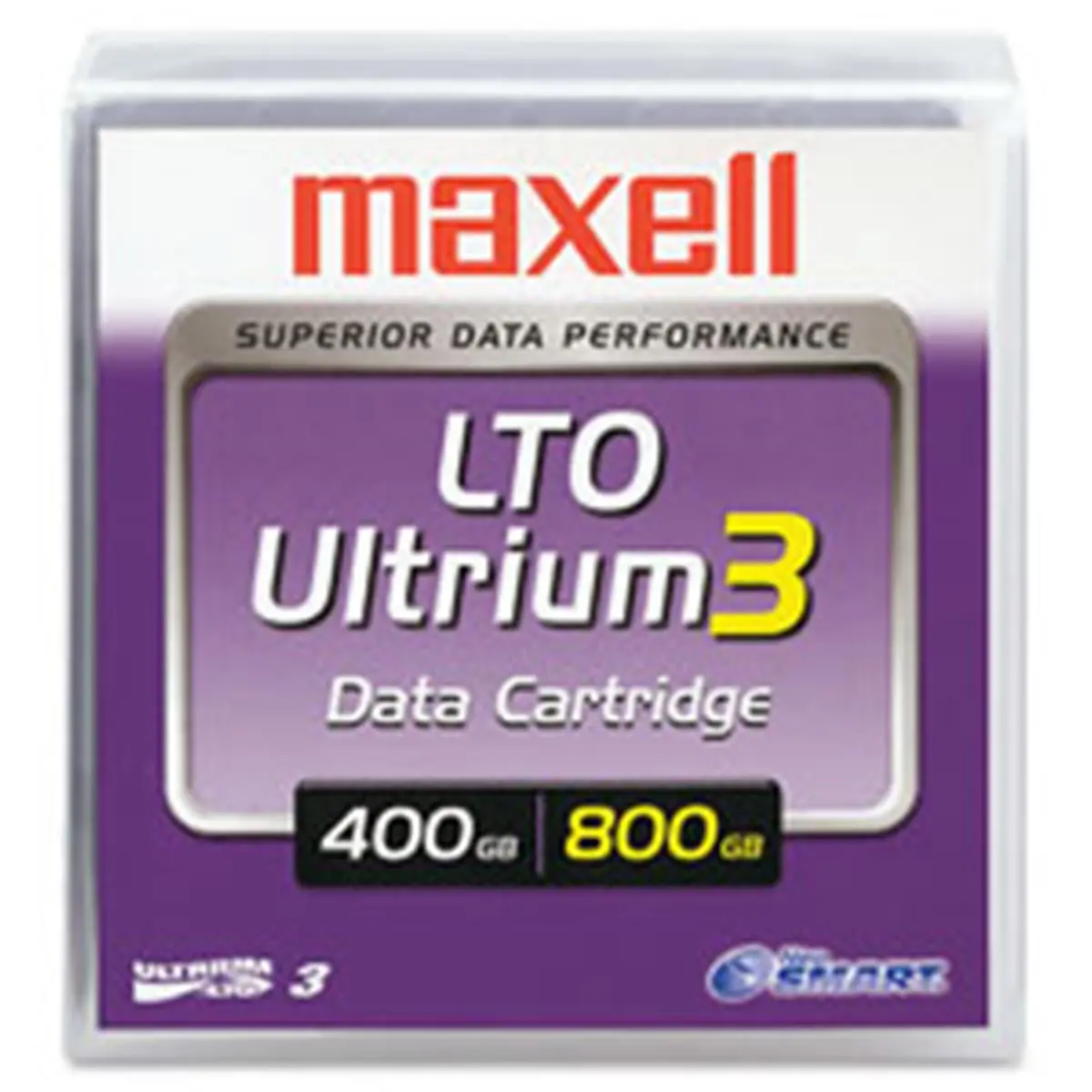 Maxell Ultrium LTO3 Rewritable Data Cartridge - 400-800 GB Storage, Backup Compatible, Low Error Rate, Tape Archives, Legal & Regulatory Compliance Features