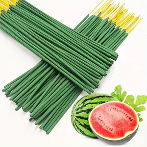 20/50/100pcs Watermelon Scented Incense Sticks, 25cm Bamboo Stick Aromatherapy Rods, Long Lasting Fragrance for Home & Office Use