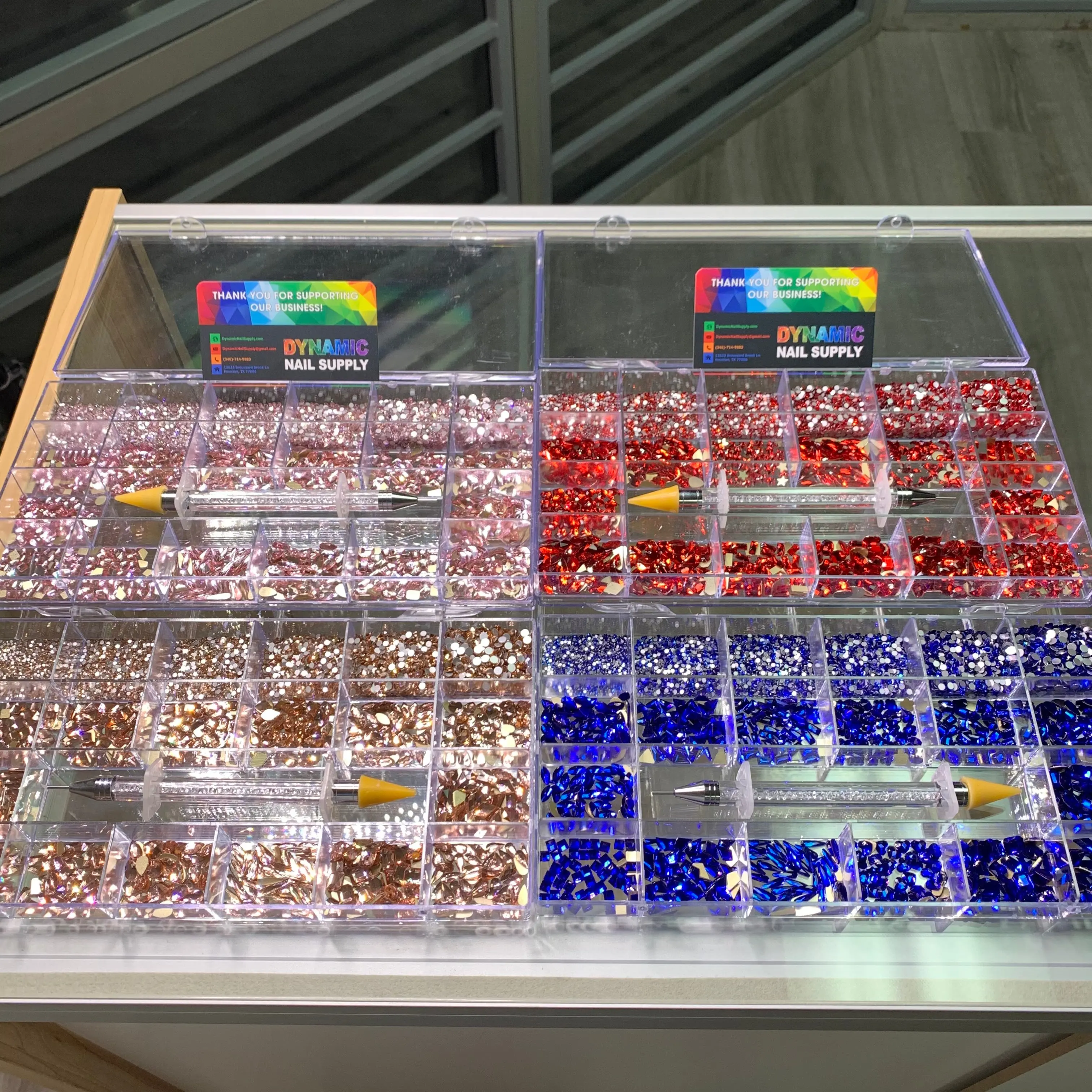Bling Bling set - Rose - Red - Blue - Gold - 3000pcs each