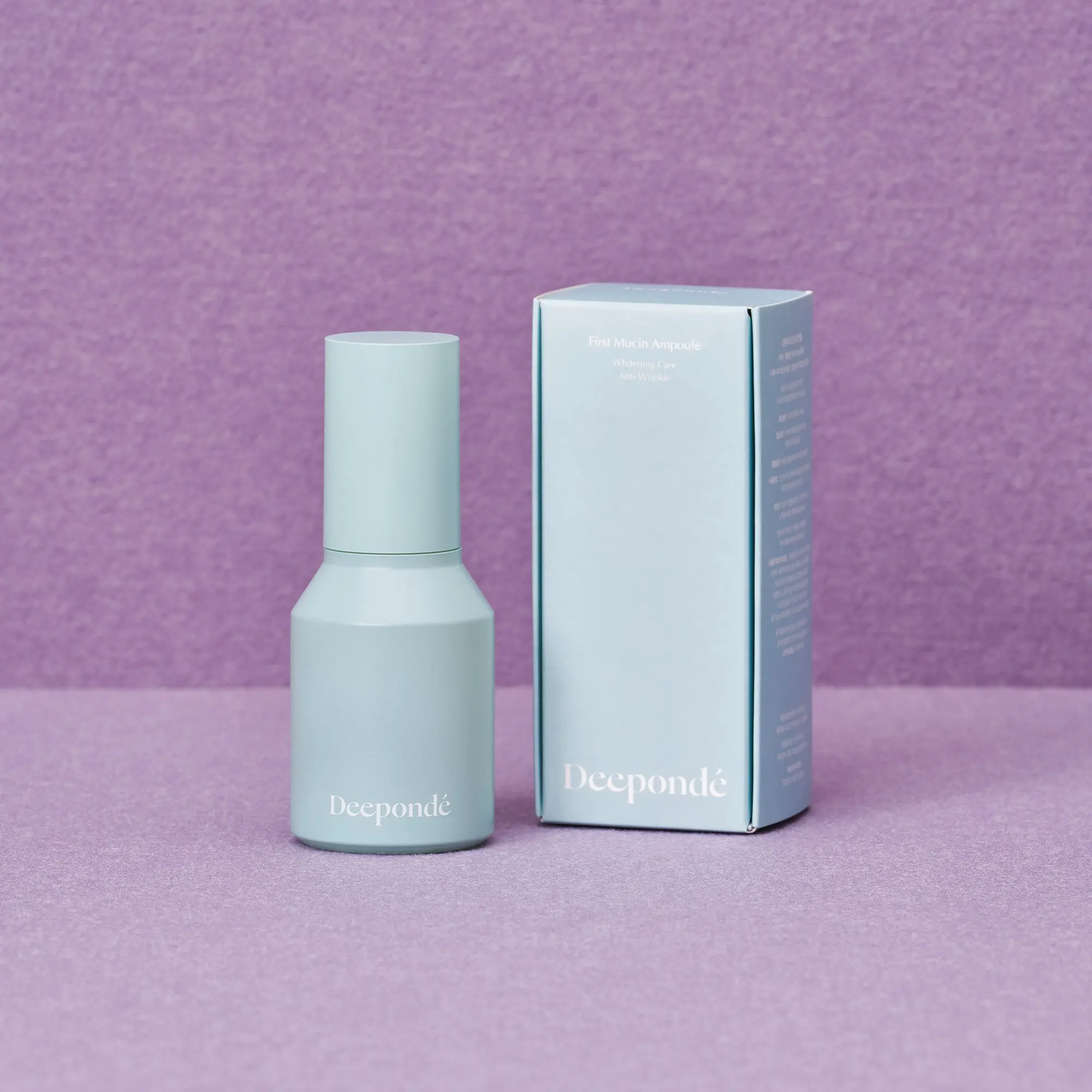 Deepondé First Mucin Ampoule - Plant Mucin Calming Face Serum 50ml