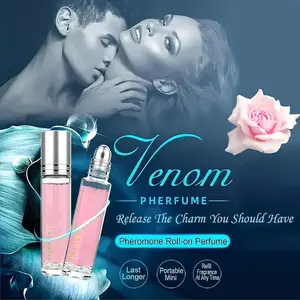 Venom Pheromone Perfume for her PortableRoller Ball 10ML.Women's Fresh Natural &Elegant Long-Lasting Fragrance.ldeal for Dating,Travel & Party 2025 Luxury Glamour