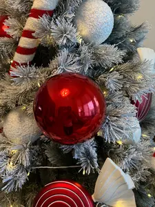Glossy Ball Ornament 8”