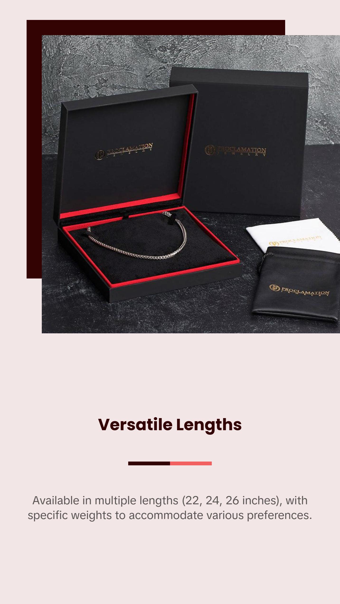 4mm Silver Franco Chain