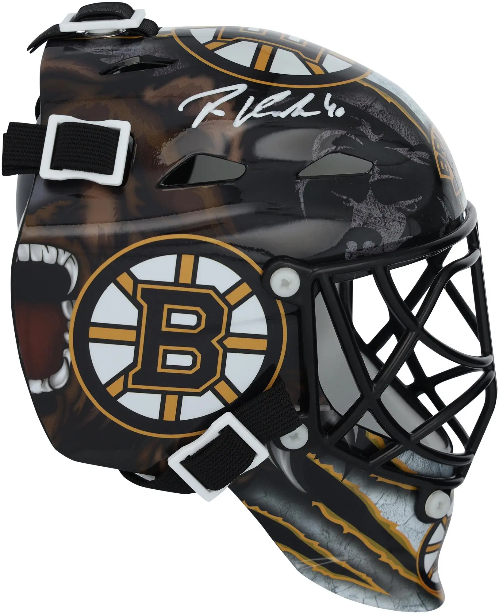 Tuukka Rask Boston Bruins Autographed Mini Goalie Mask - Fanatics Authentic Certified