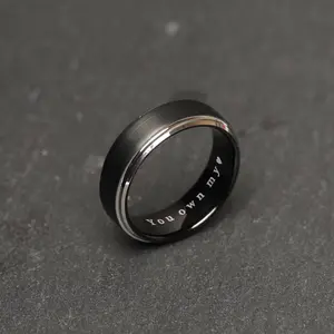 Engraved Men's Ring – Custom Promise Ring