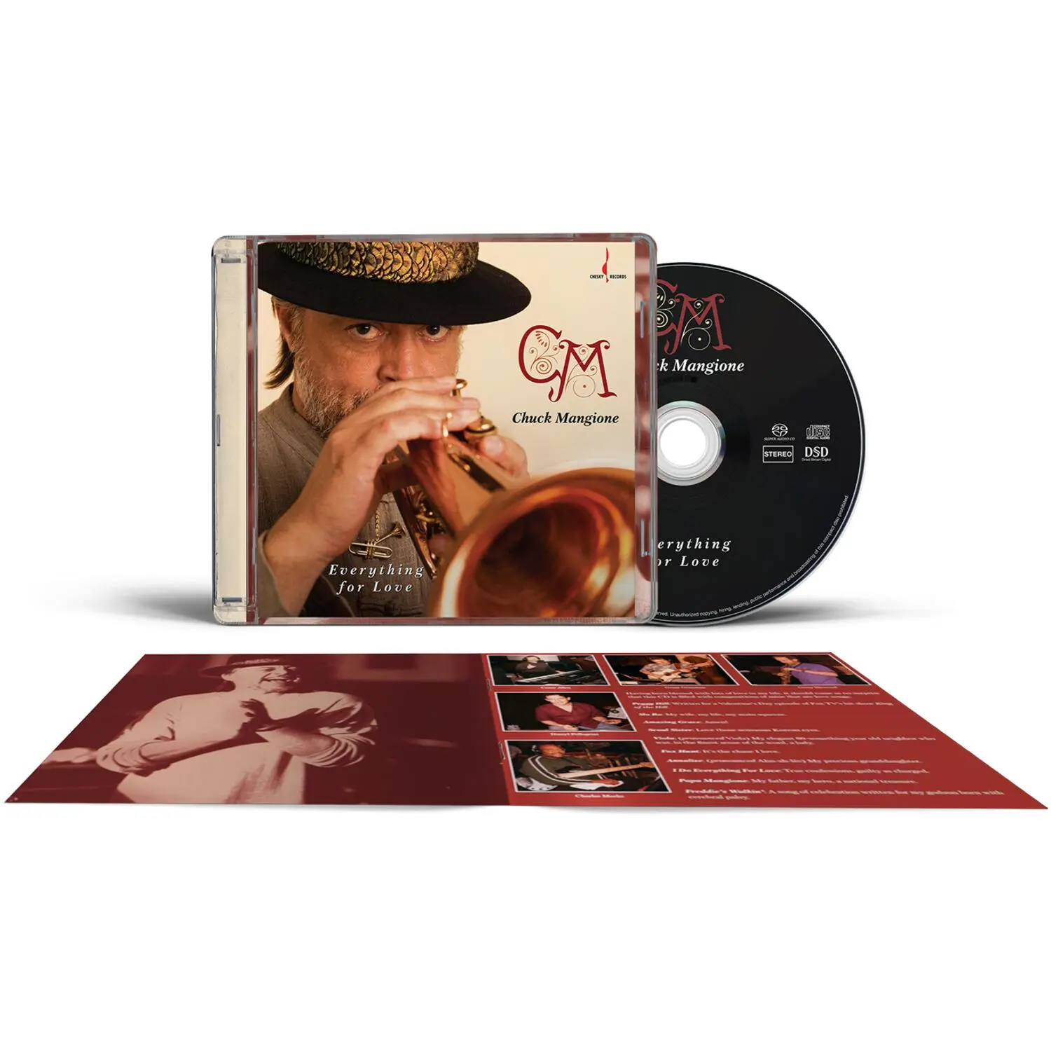 Chuck Mangione - Everything for Love  [SUPER-AUDIO CD] Hybrid SACD, 10 Tracks, Band, Chesky Records