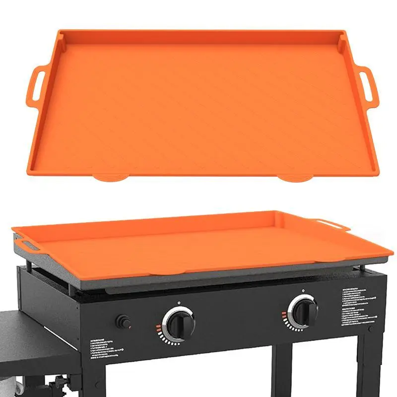TRZZ Silicone Griddle Cover for Blackstone 22" 28" 36" Grills – Food-Grade Silicone Grill Mat, Heat-Resistant Non-Slip Griddle Protector, Reusable BBQ Grill Accessories #GLOBAL PICKS #DealsForYouDays