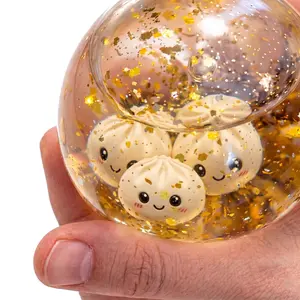 New Stress-Relief Bun Toy – Features a mini-bun accessory inside; squeezable design. A fun party accessory and a wonderful birthday gift.
